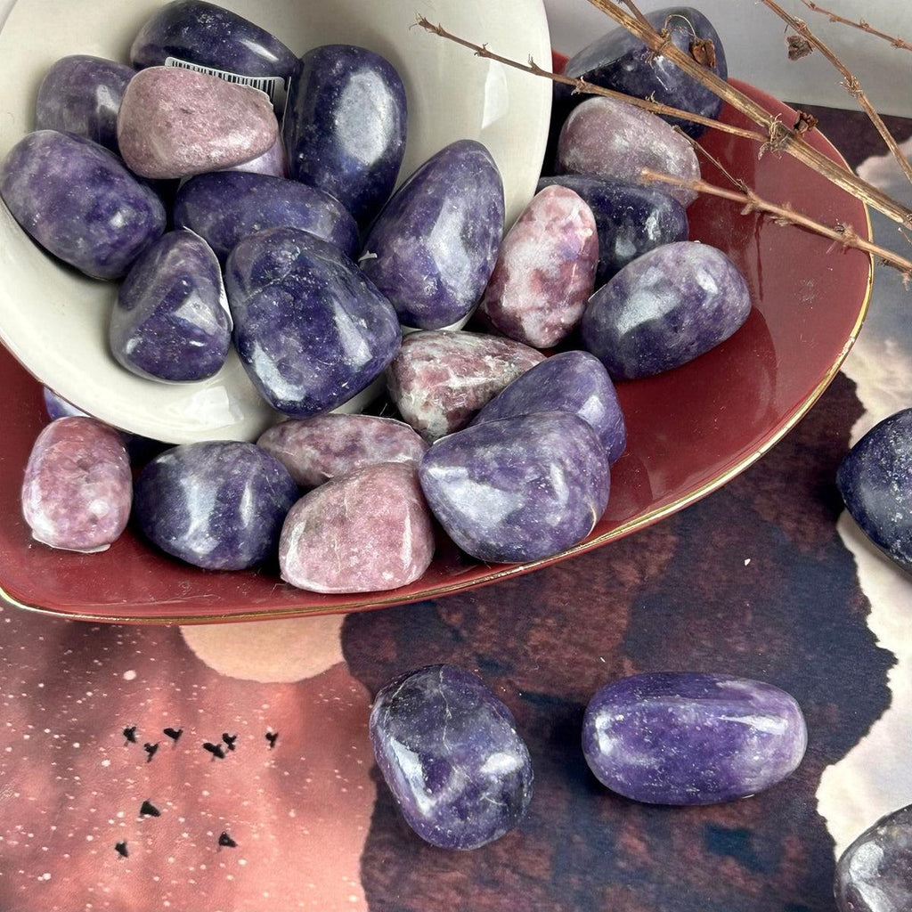 Polished Lepidolite