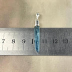 Aqua Aura Crystal Pendant