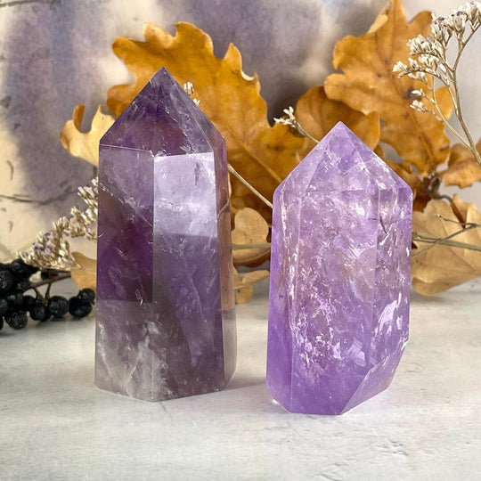 Ametrine Crystal Points