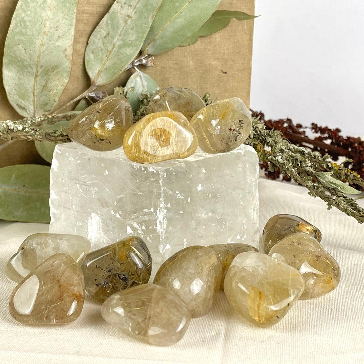 Golden Rutile Quartz