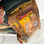 Artistic Leather Backpack