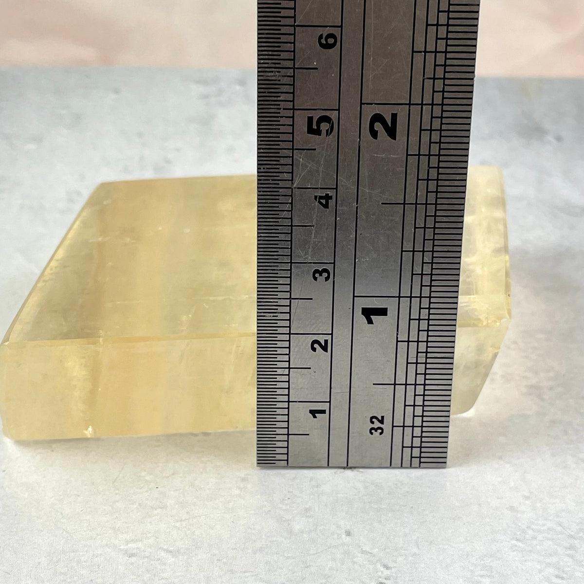 Light Yellow Crystal Slab