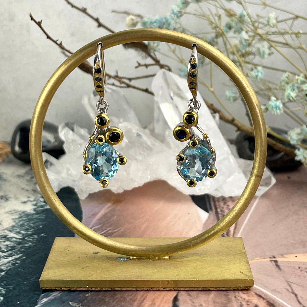 Blue Topaz And Sapphire Jewellery