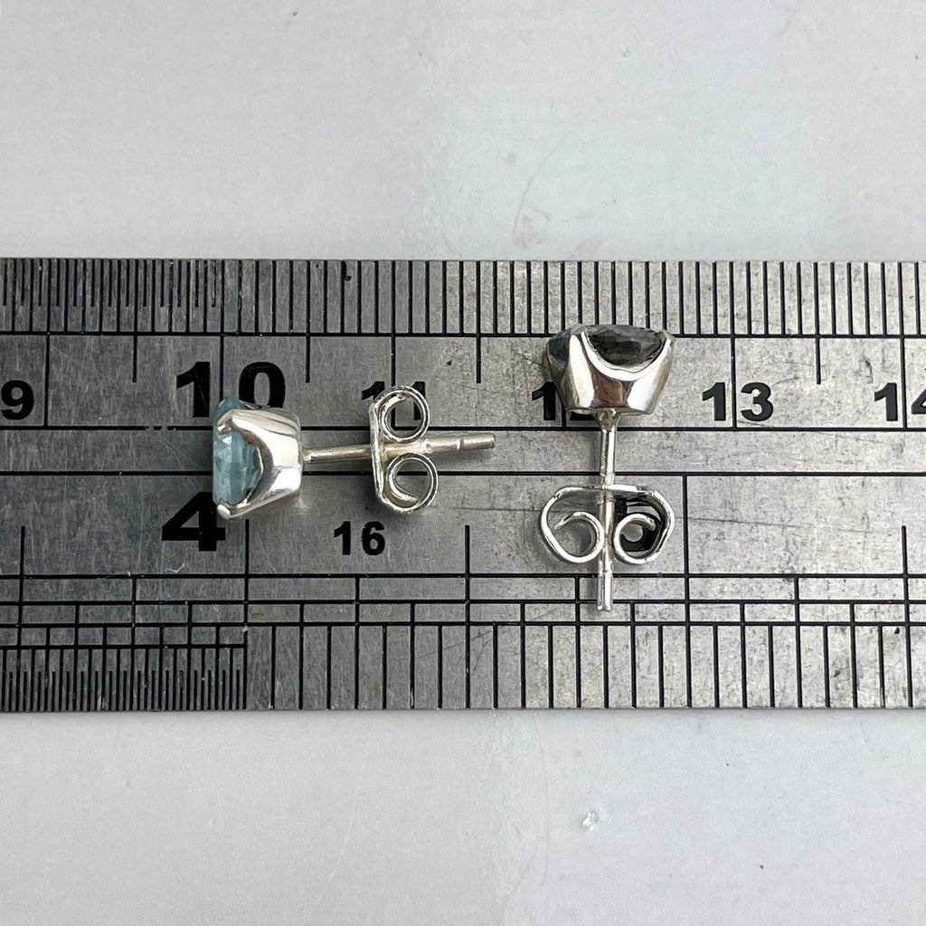 Gemstone Stud Earrings