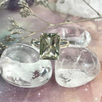 Green Amethyst Large Band Size
