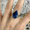 Small Size Azurite Ring