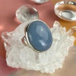 Angelite Oval Ring