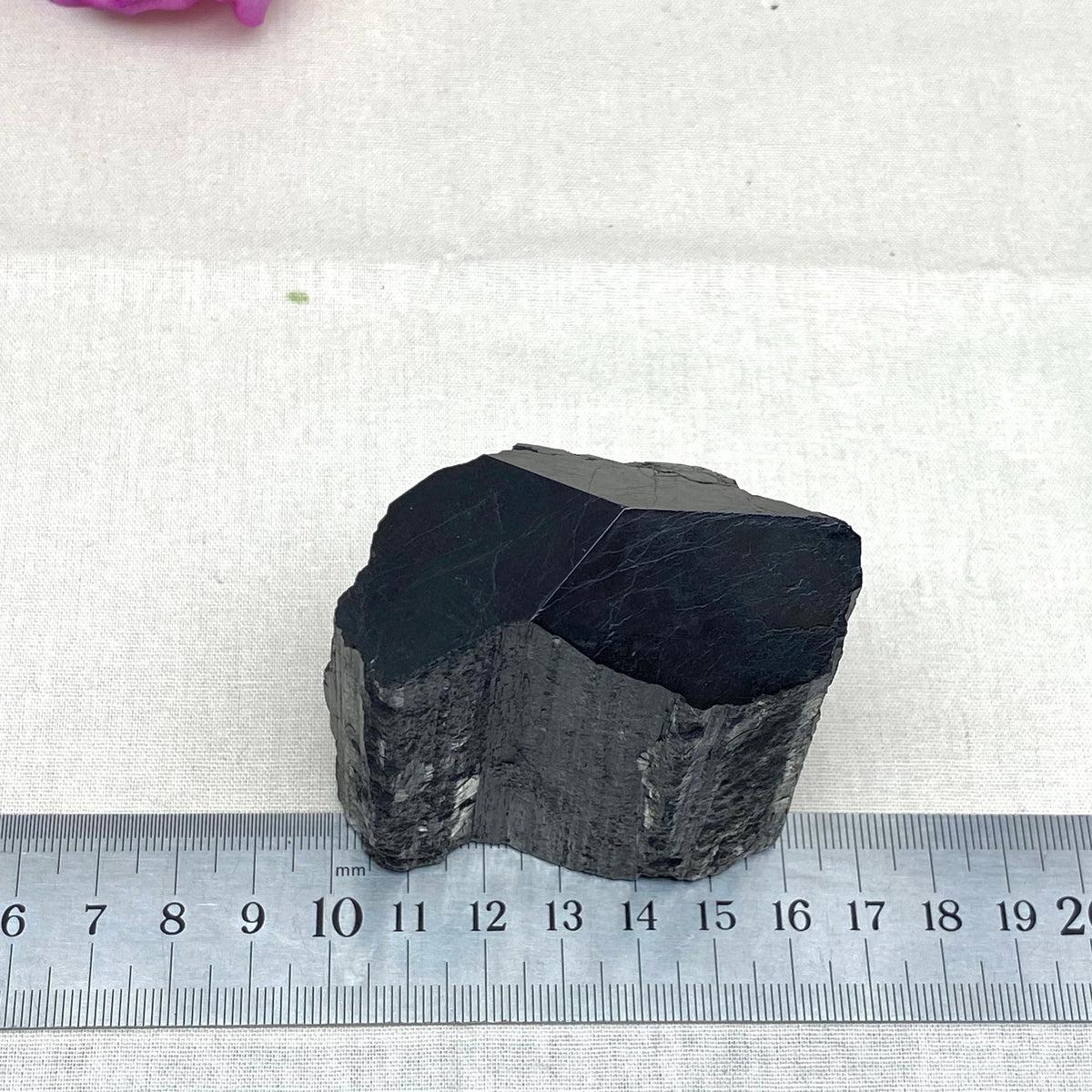 Black Tourmaline Large Raw & Polished Generator Crystal Points