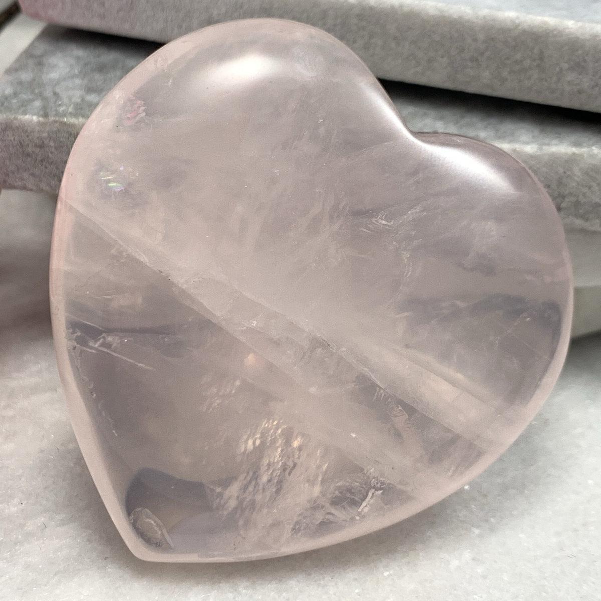 Large Rose Quartz Heart