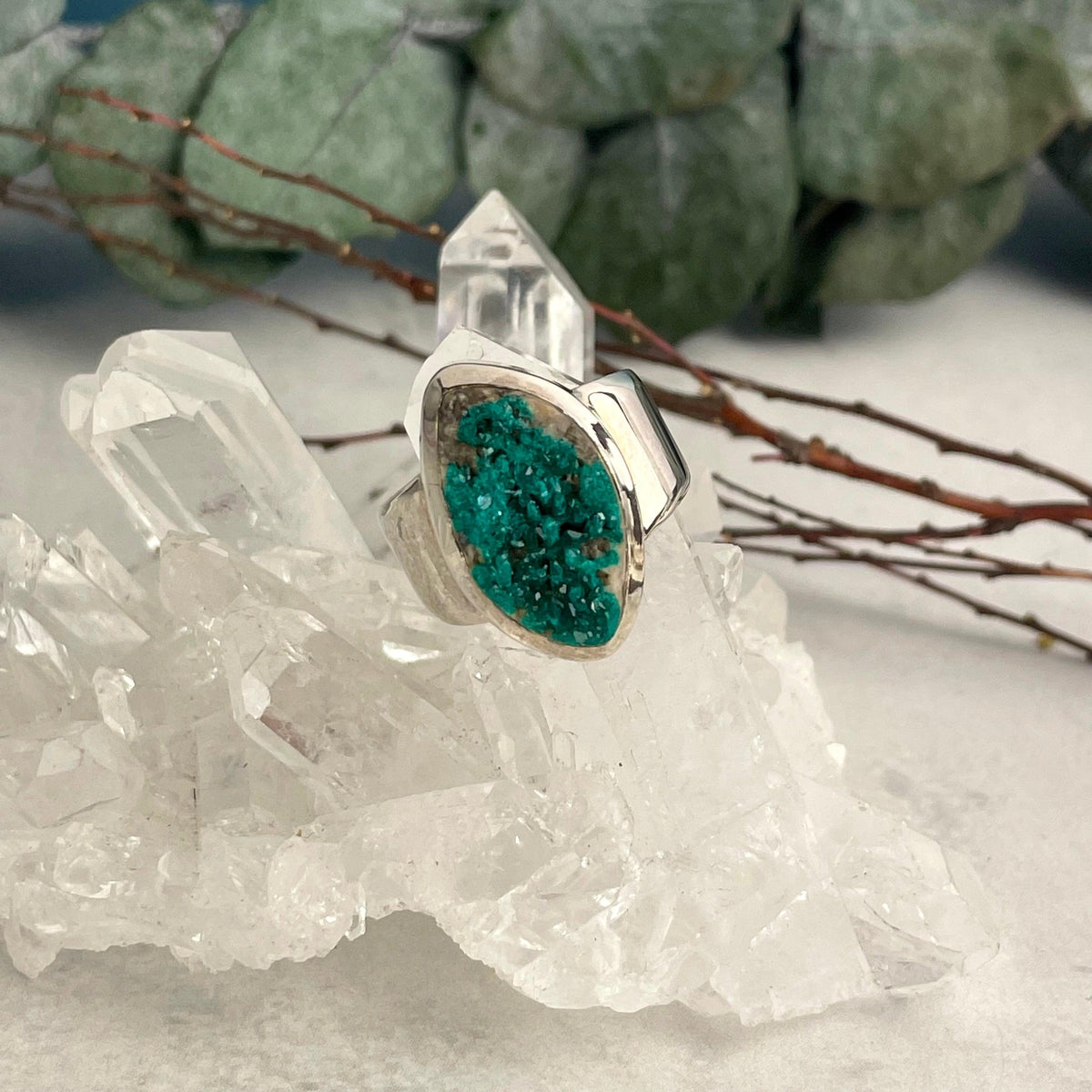 Crystal Freeform Shape Ring