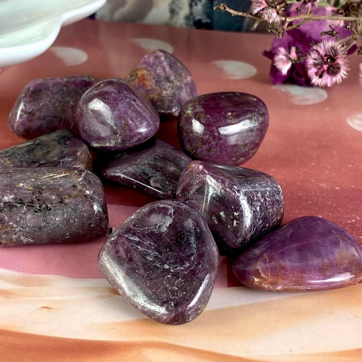 Ruby Tumbled Stones