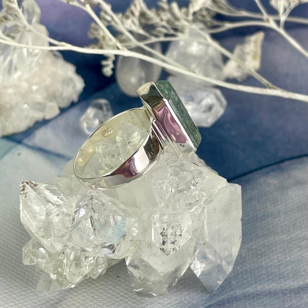 Handmade Aquamarine Ring