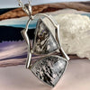 Dendritic Quartz Sterling Silver Pendant