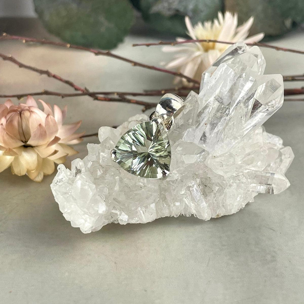 Classic Green Amethyst Pendant