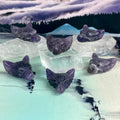 Purple Crystal Carving