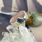 Large Rose Quartz Pendant