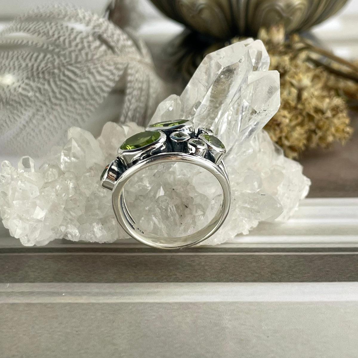 Gemstone Sterling Silver Ring