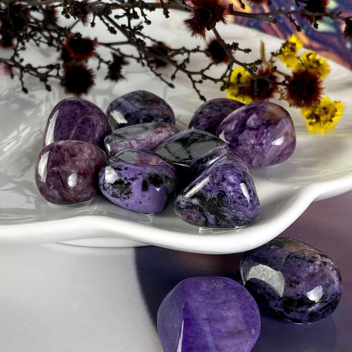 Charoite Tumbled Stones