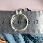 Oval Shaped Aquamarine Ring