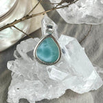 Soft Blue Stone Pendant