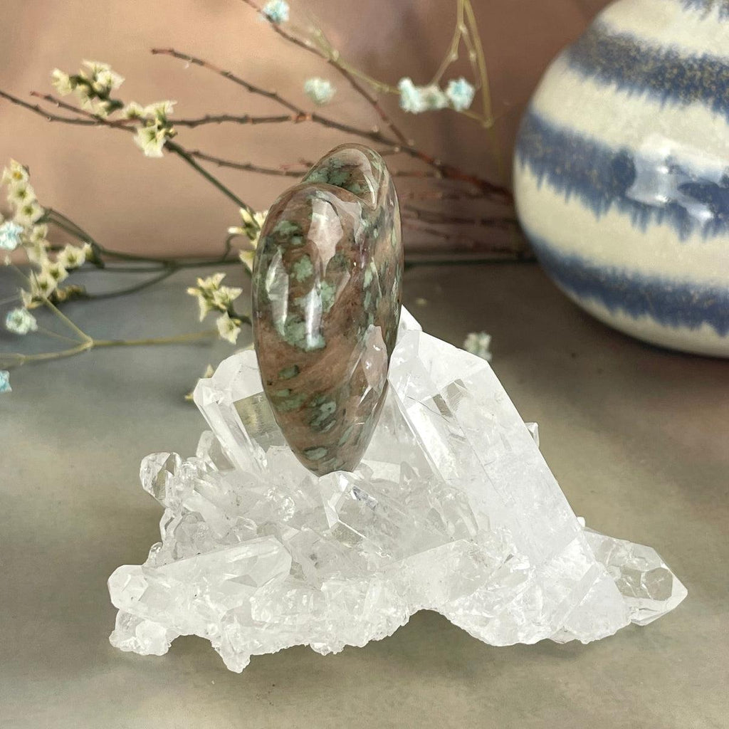 Heart And Root Chakra Healing Crystal