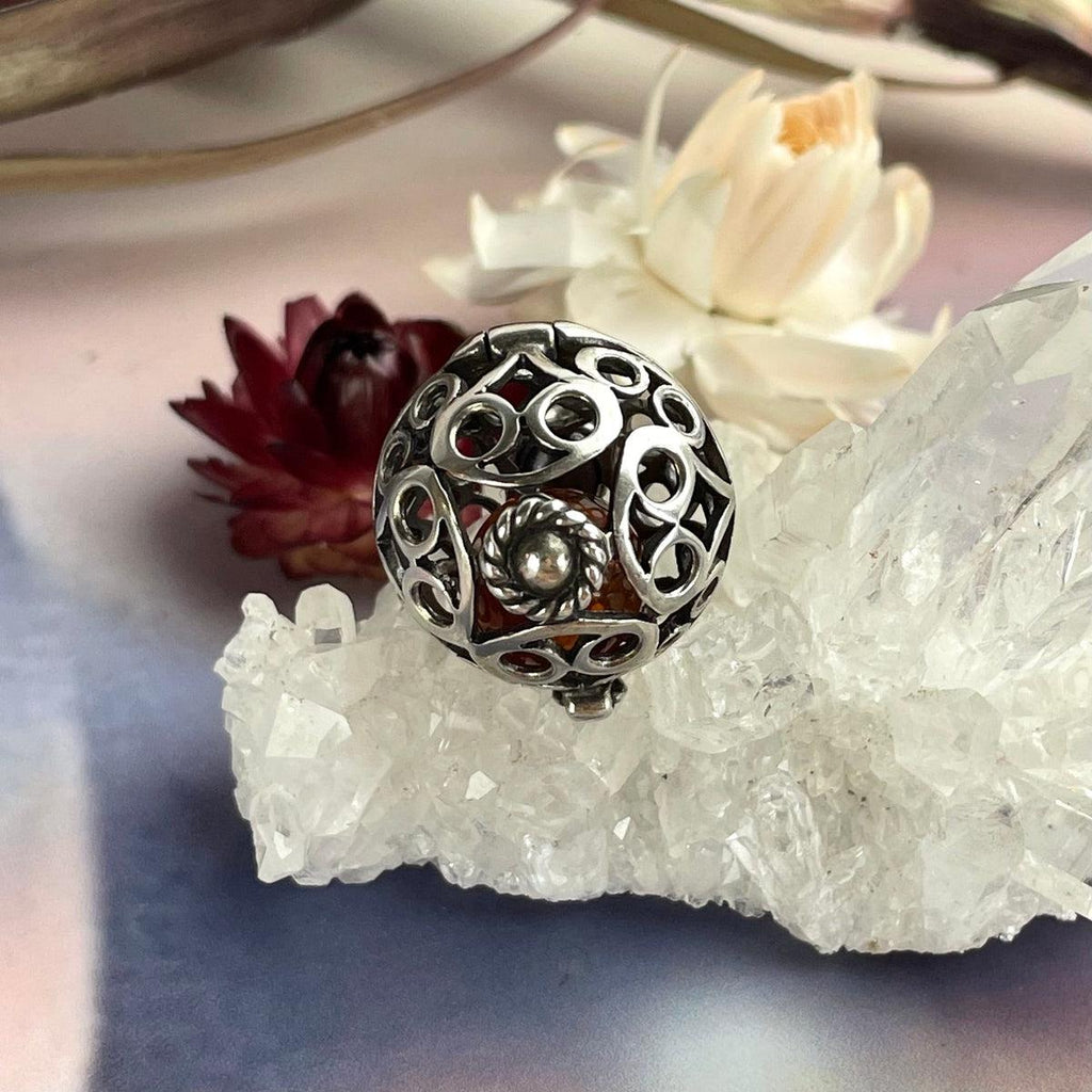 Ornate Sterling Silver Pendant