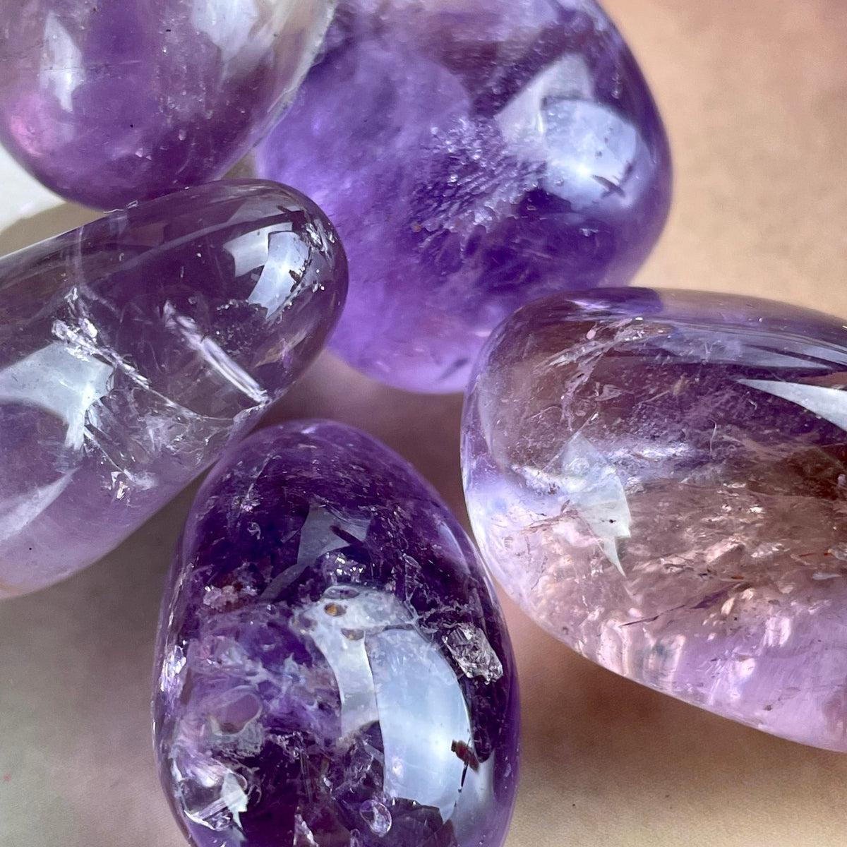 Purple Yellow Gemstone