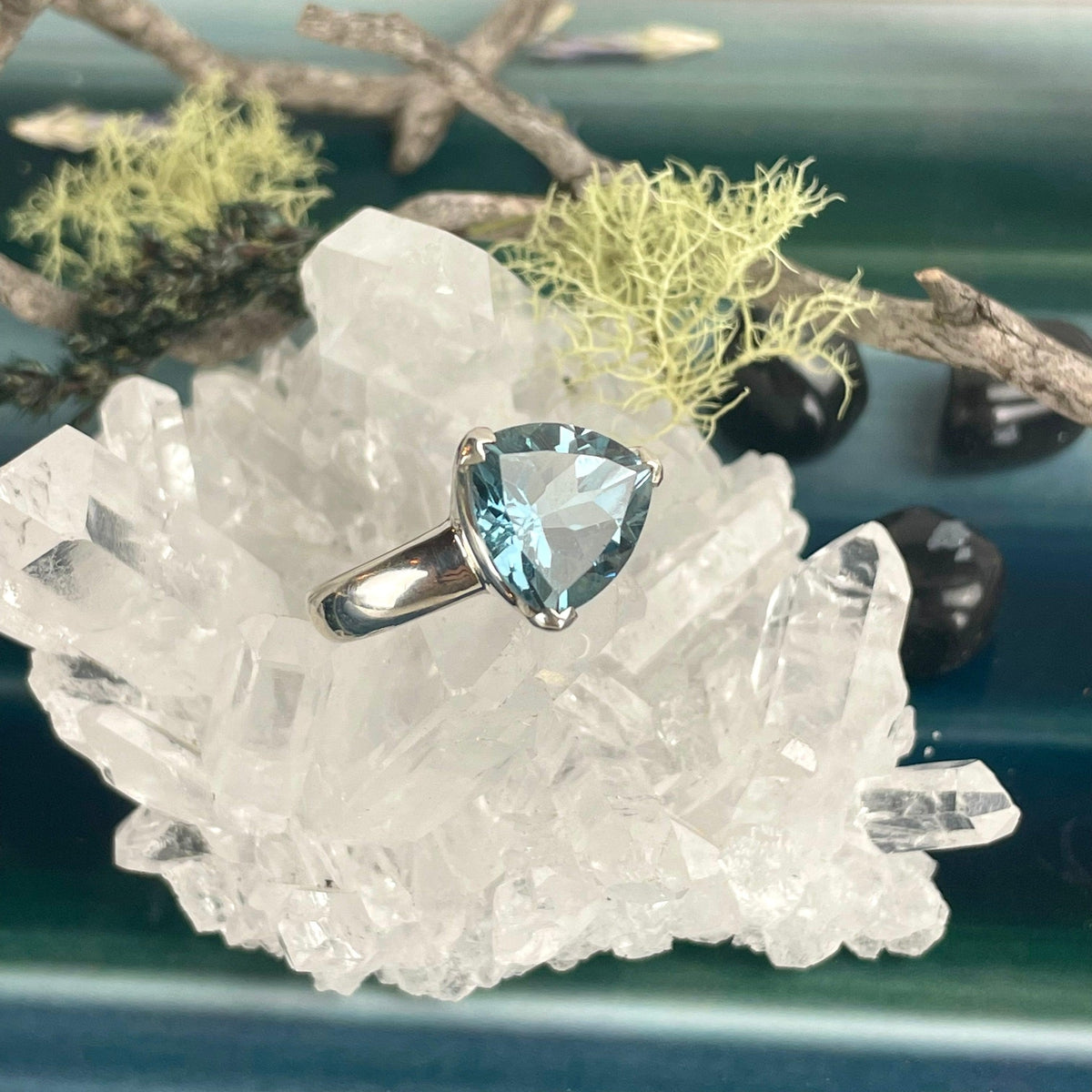 Blue Topaz Multi Size Ring