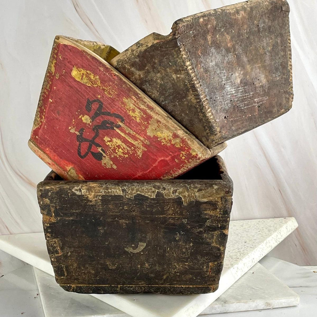 Weathered Wooden Box
