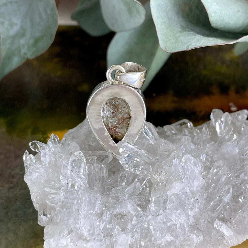 Garden Quartz Sterling Silver Pendant