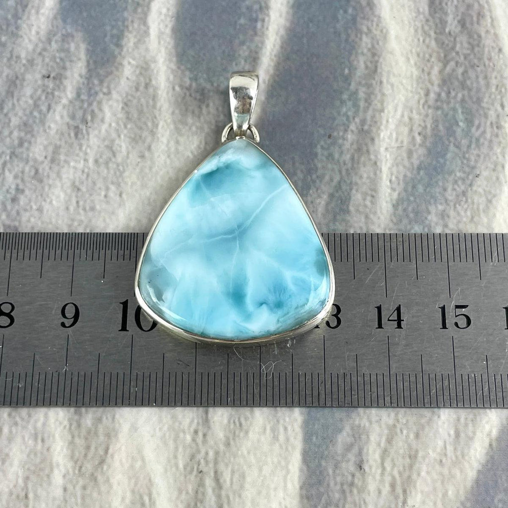 Larimar Sterling Silver Pendant