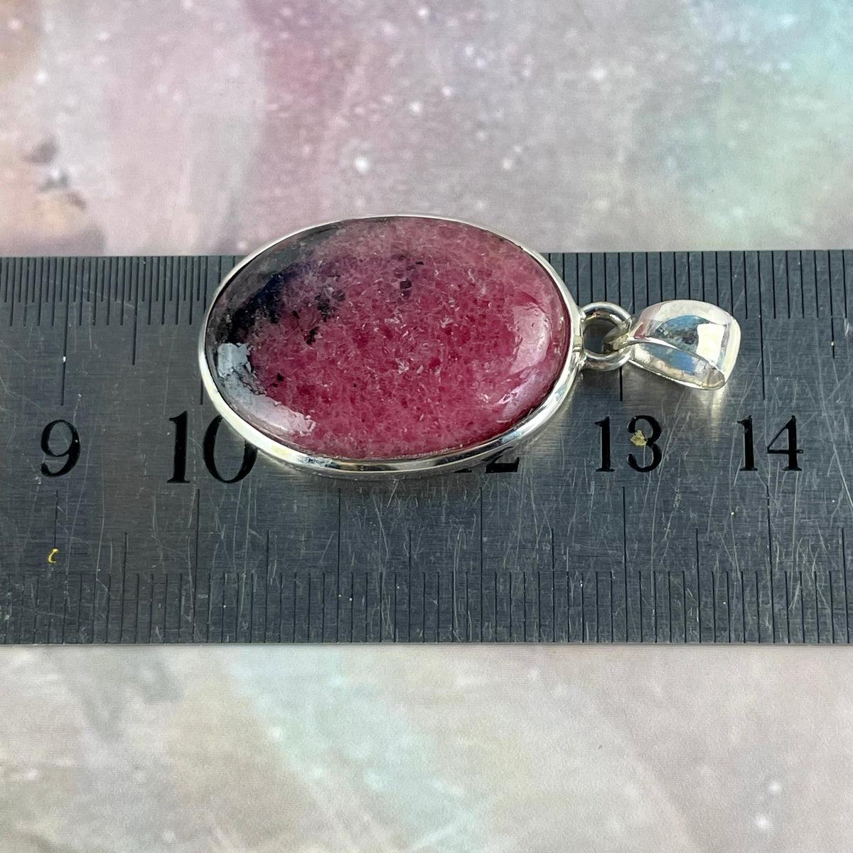Rhodonite In Sterling Silver