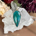 Chrysocolla Azurite Pendant