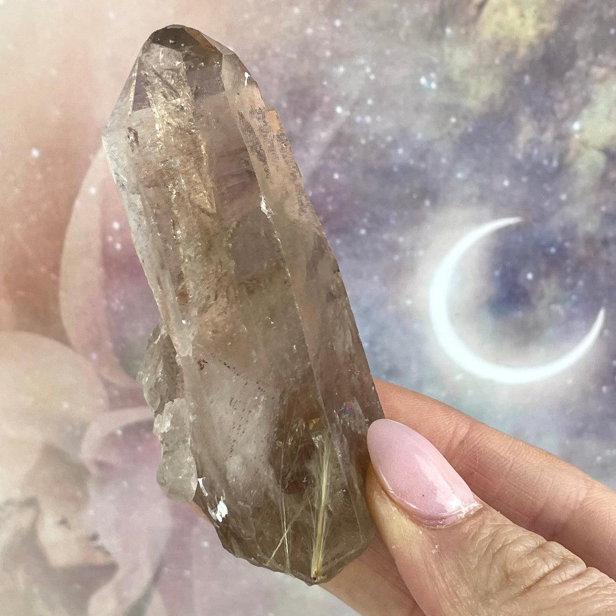 Ethically Sourced Natural Smokey Quartz Large Points