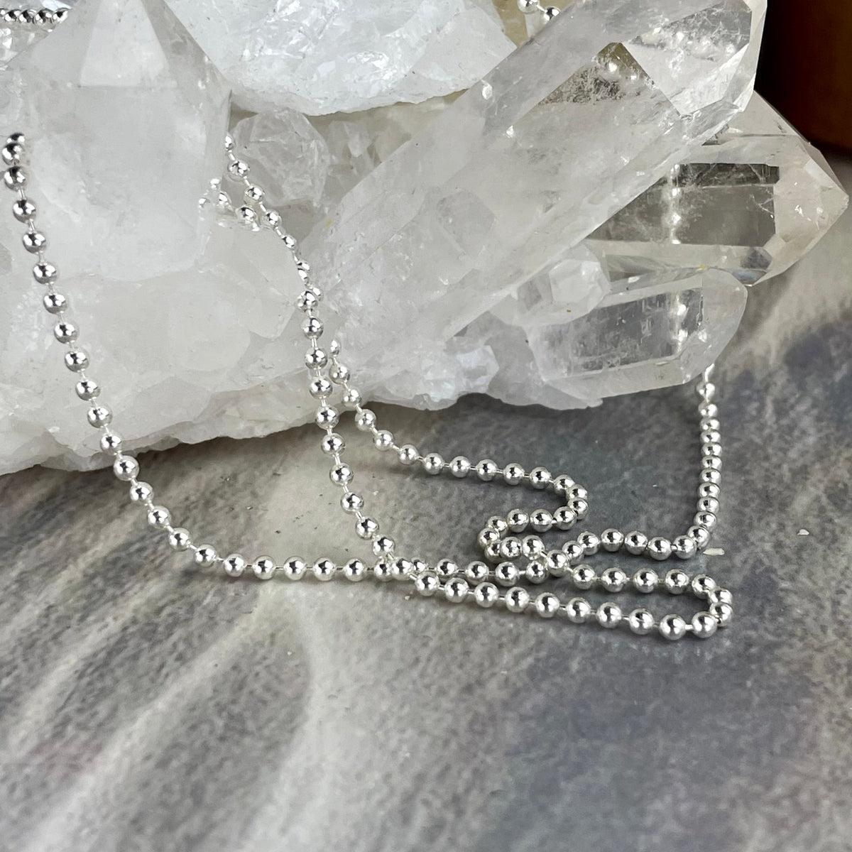 Sterling Silver Ball Chain