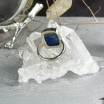 Blue And Gold Stone Ring
