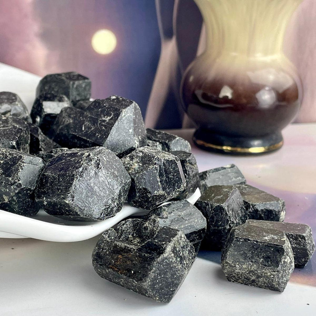 Small Black Tourmaline Stone