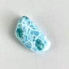 High Grade Larimar Palm Stones