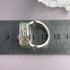 Large Size Amethyst Ring