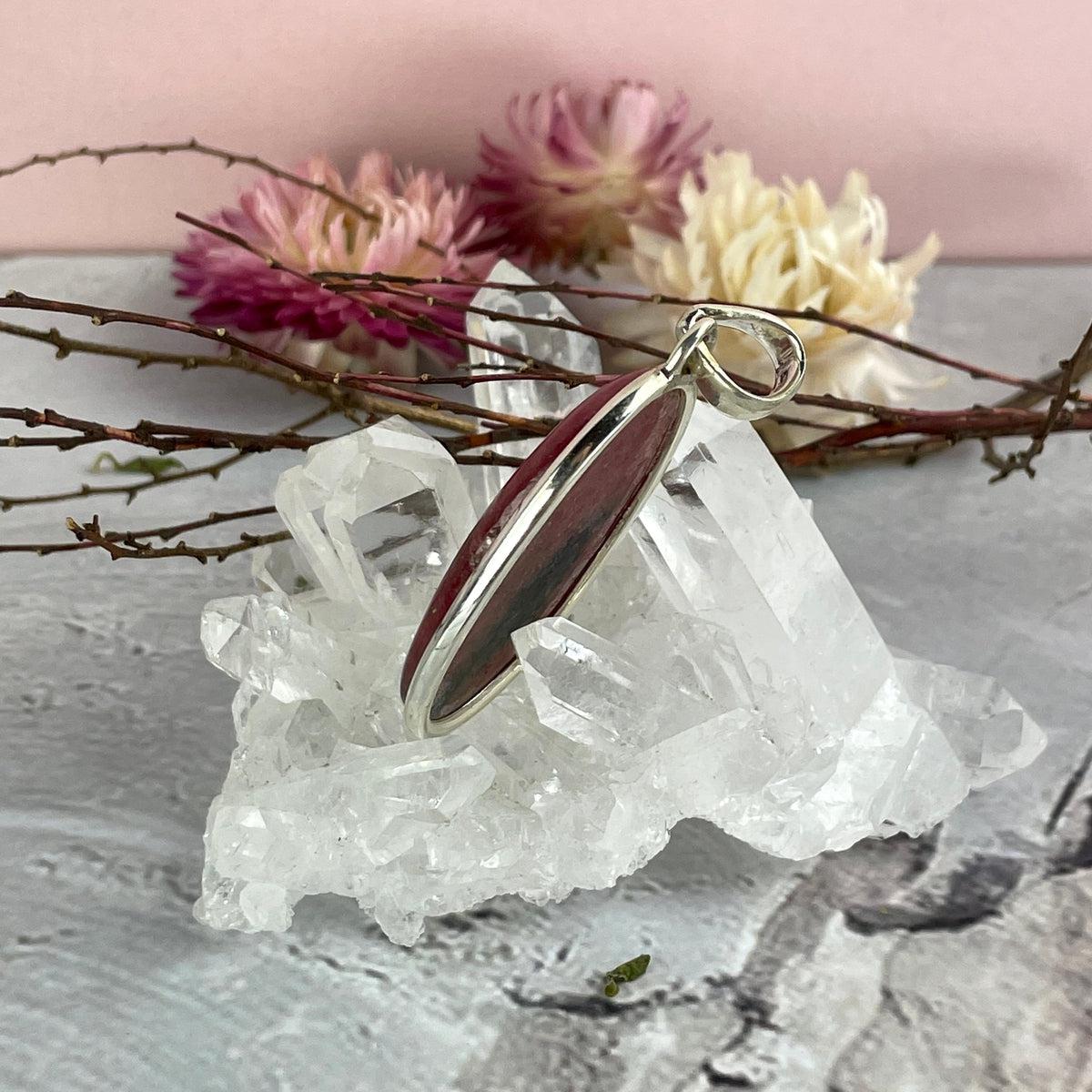 Oval Rhodonite Necklace