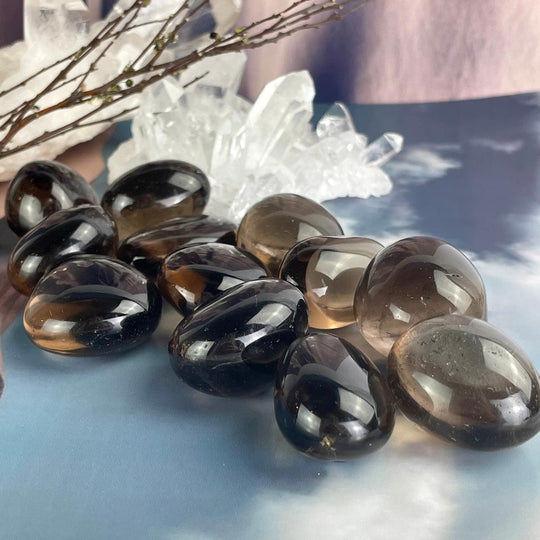 Smokey Quartz Tumbled Stones
