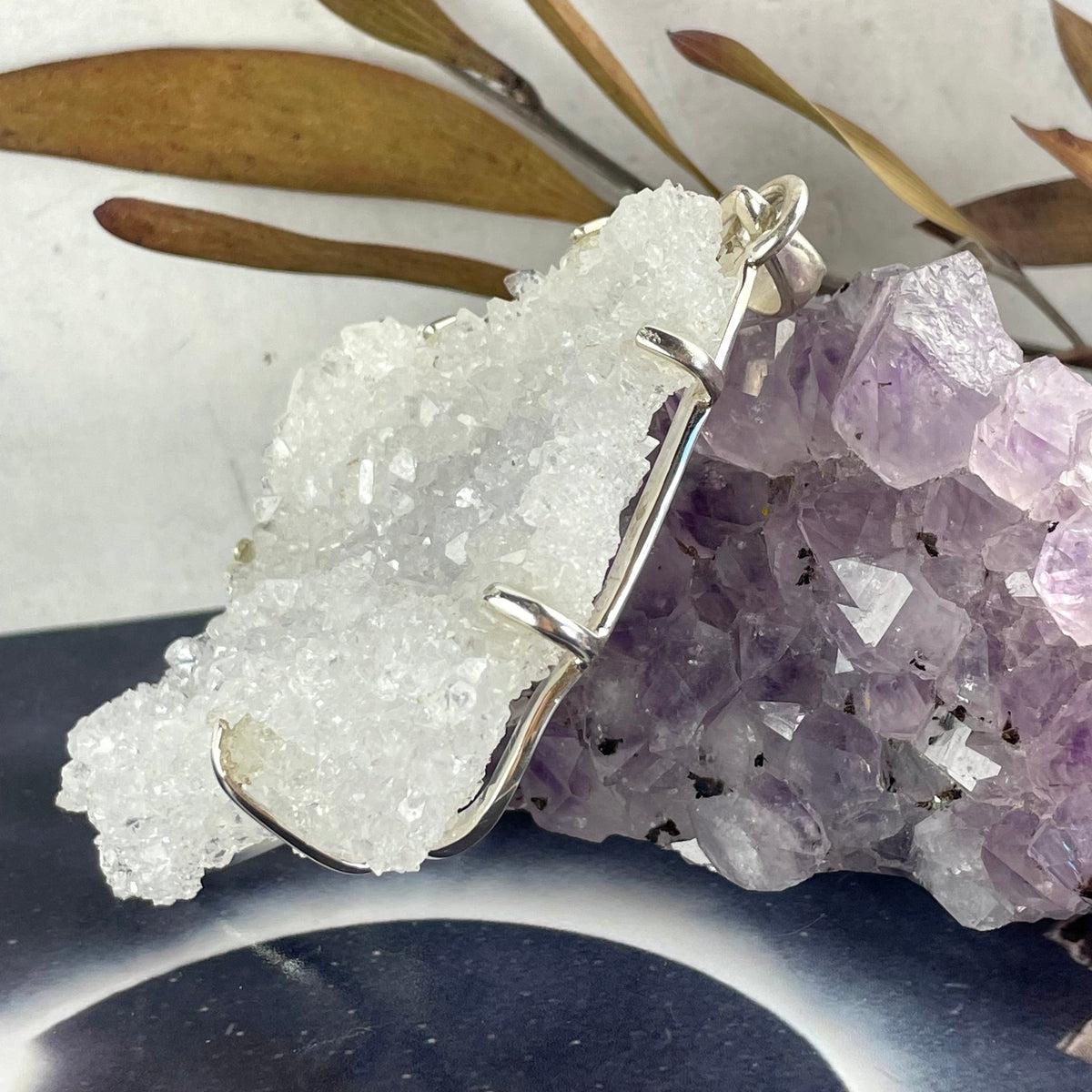 Self Healed Quartz Necklace