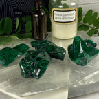 Polished Malachite Stones