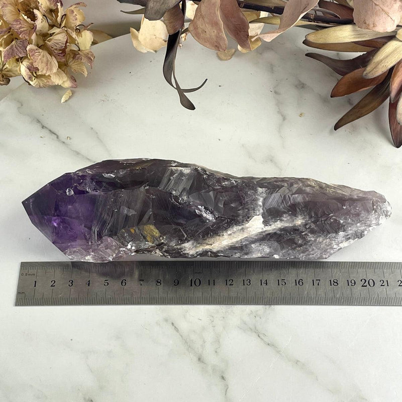 Natural Amethyst Large Point