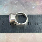 Average Size Finger Amethyst Ring