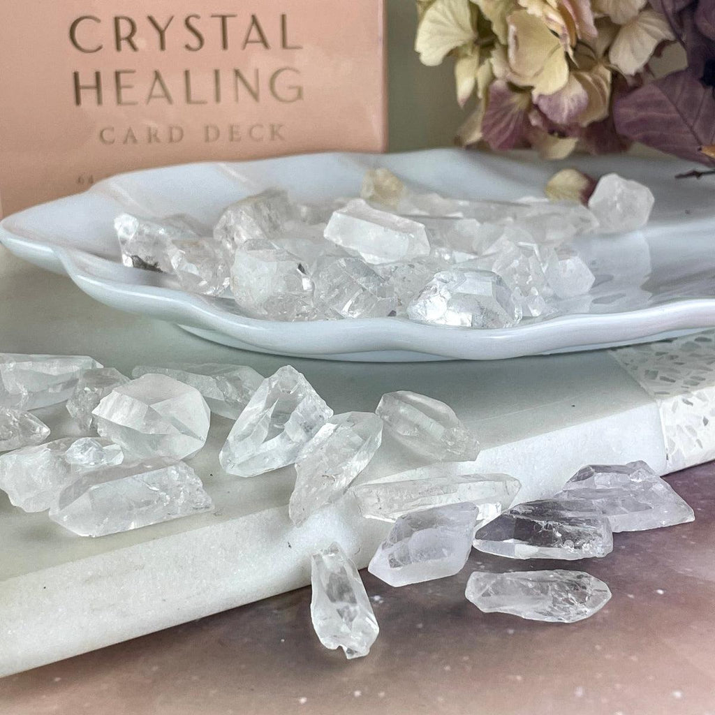 Very Clear Quartz Points