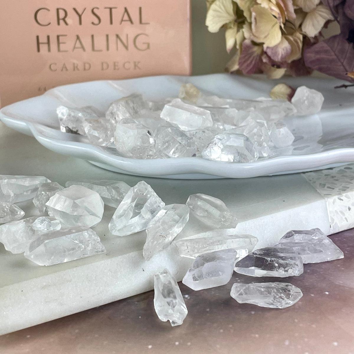 Very Clear Quartz Points