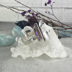 Modern Art Crystal Ring