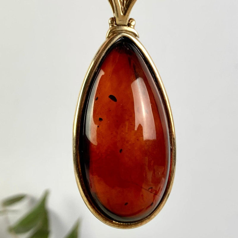 Certified Baltic Amber Pendant
