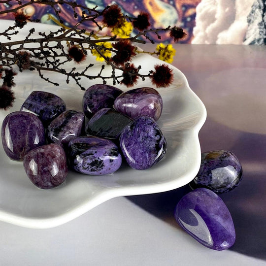 Charoite Tumbled Stones